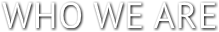 WHO WE ARE WHO WE ARE